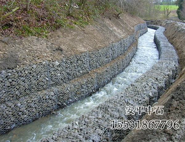 護岸賓格石籠